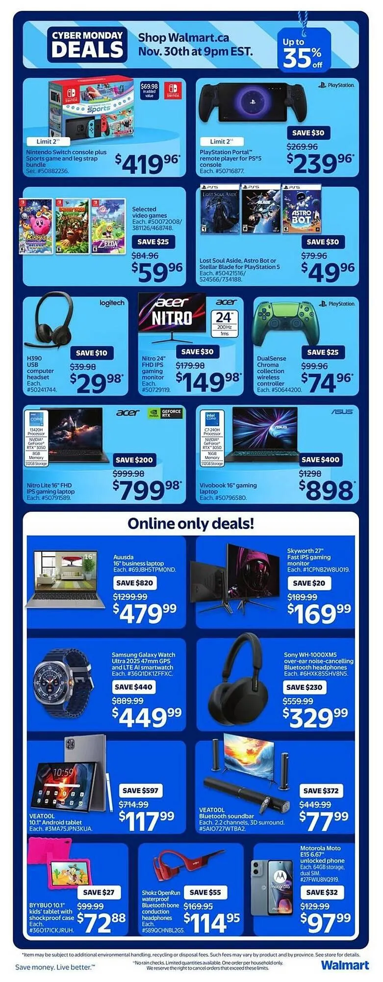 Walmart flyer from November 29 to December 4 2025 - flyer page 2