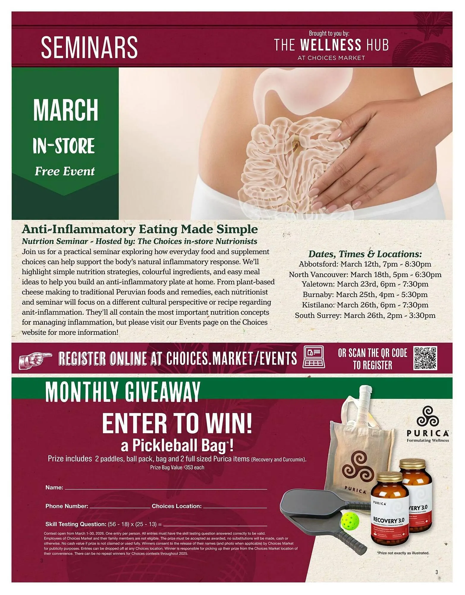 Choices Market flyer from March 1 to March 31 2026 - flyer page 3
