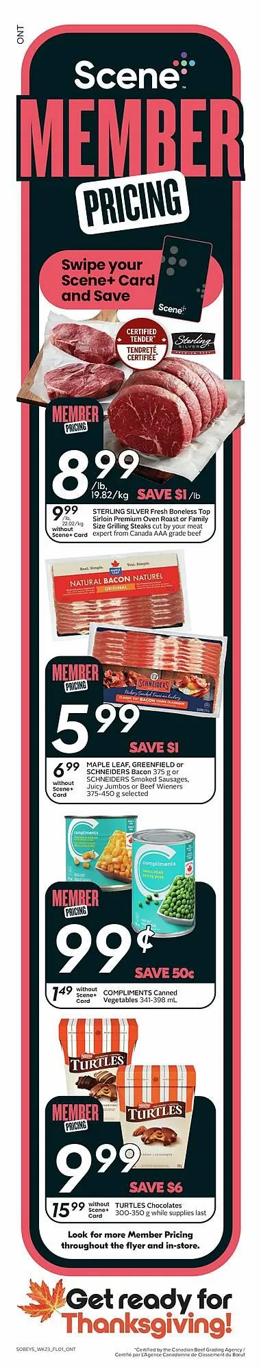 Sobeys flyer from October 3 to November 7 2024 - flyer page 2