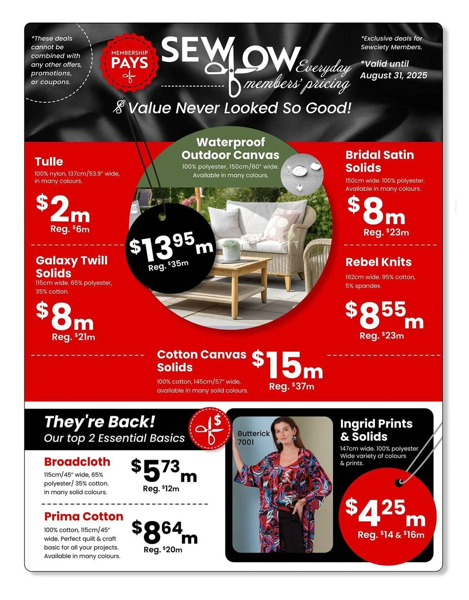 Fabricland flyer from April 2 to April 8 2025 - flyer page 2