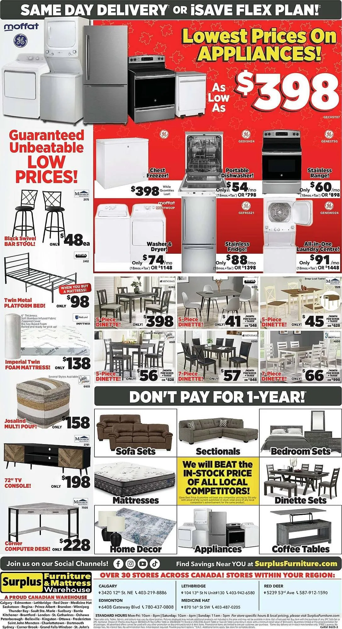Surplus Furniture flyer from June 23 to July 2 2025 - flyer page 3