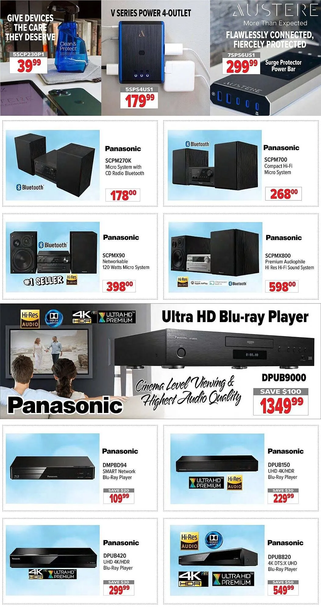 2001 Audio Video flyer from March 21 to March 28 2025 - flyer page 18