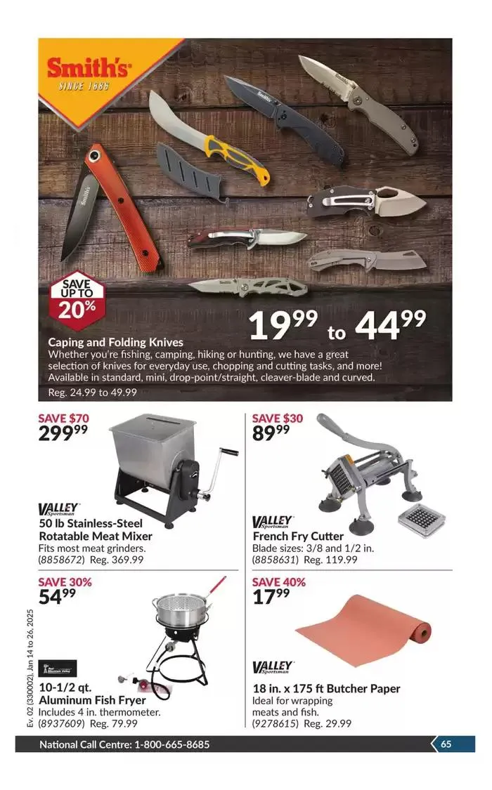 National Sale from January 14 to January 26 2025 - flyer page 70