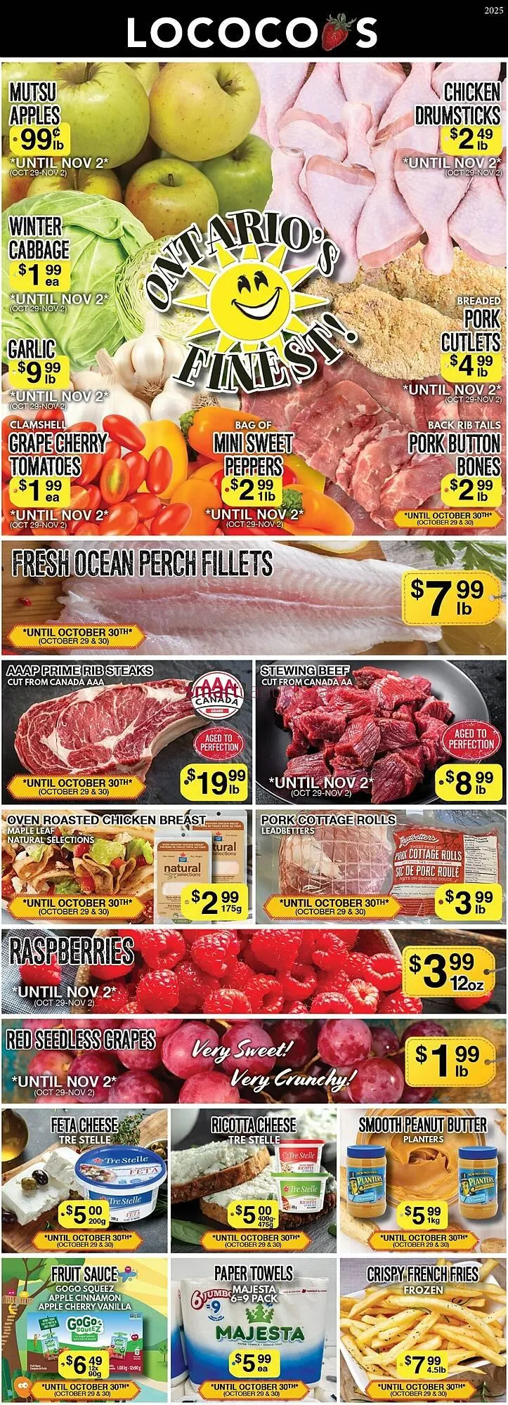 Lococo's flyer from October 29 to November 4 2025 - flyer page 1