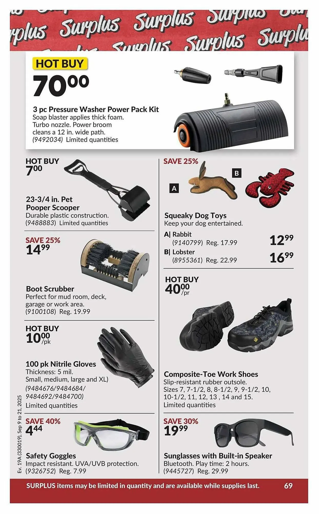 Princess Auto flyer from September 5 to September 12 2025 - flyer page 72