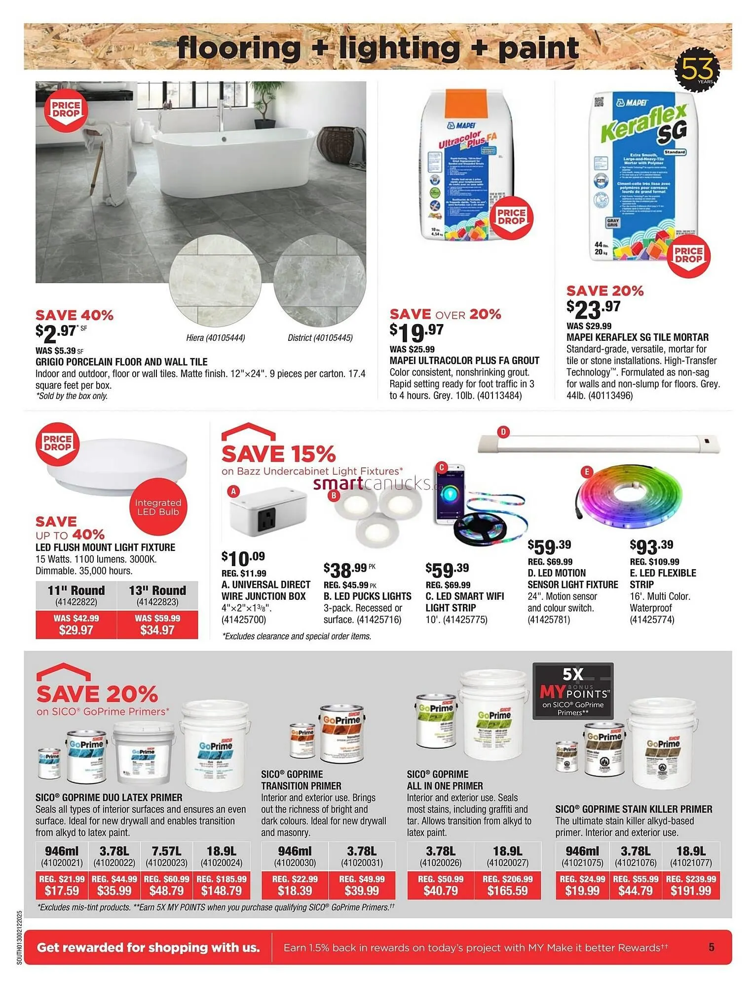McMunn & Yates Building Supplies flyer from January 30 to February 12 2025 - flyer page 5