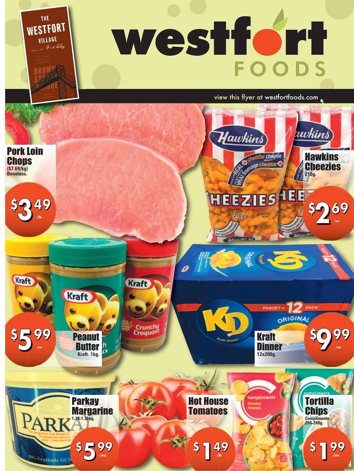 Westfort Foods flyer - 1