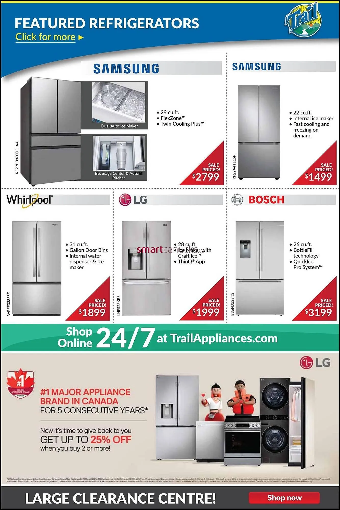 Trail Appliances flyer from March 12 to March 15 2026 - flyer page 2