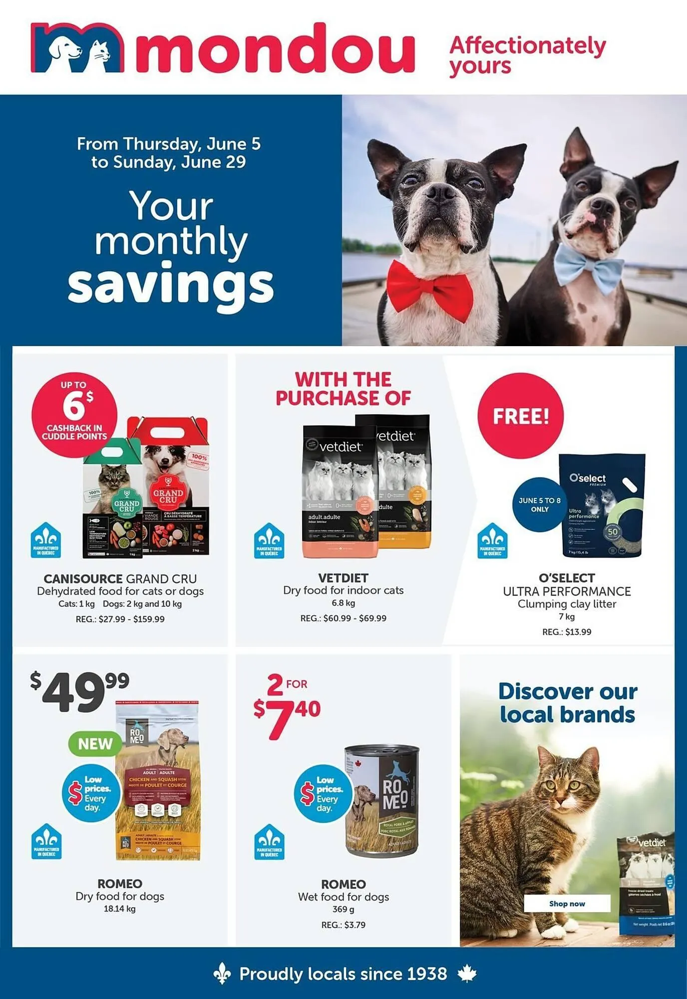 Mondou flyer from June 5 to June 12 2025 - flyer page 1