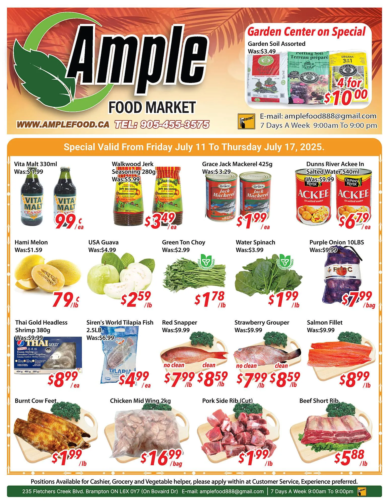 Ample Food Market flyer - 1