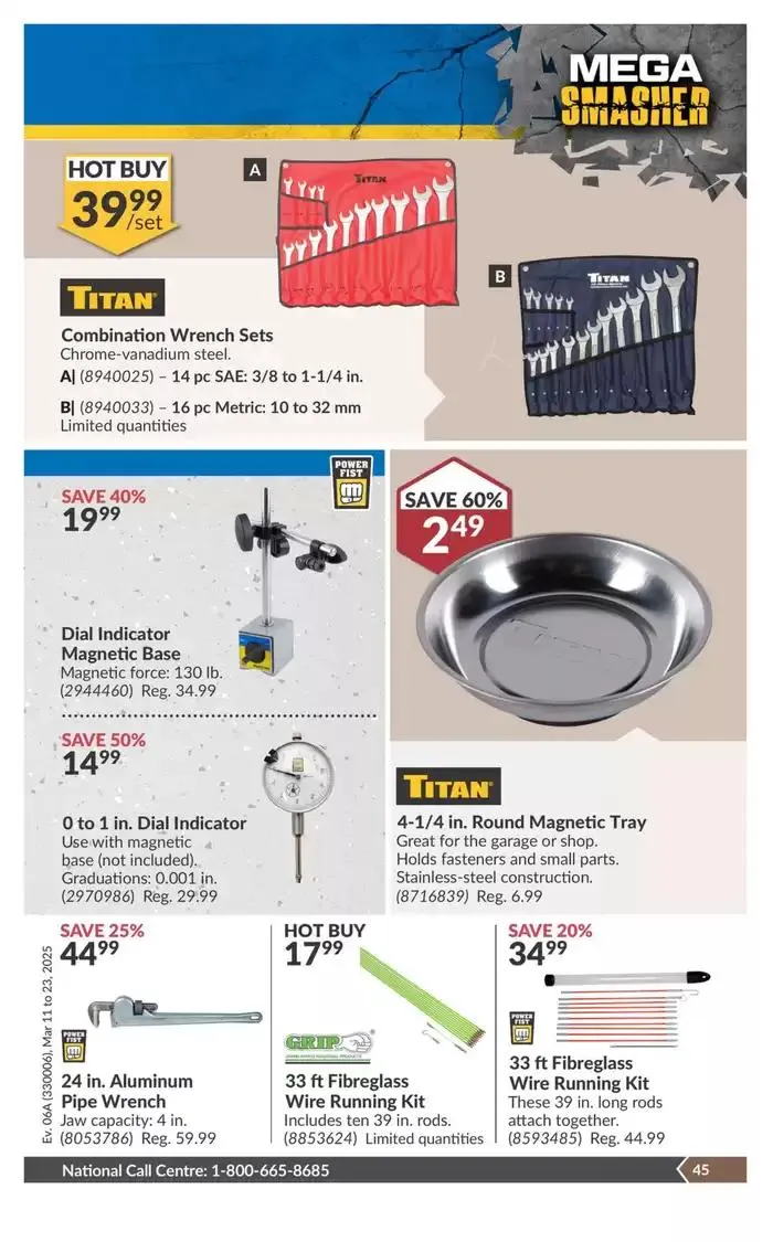 National Sale from March 11 to March 23 2025 - flyer page 50