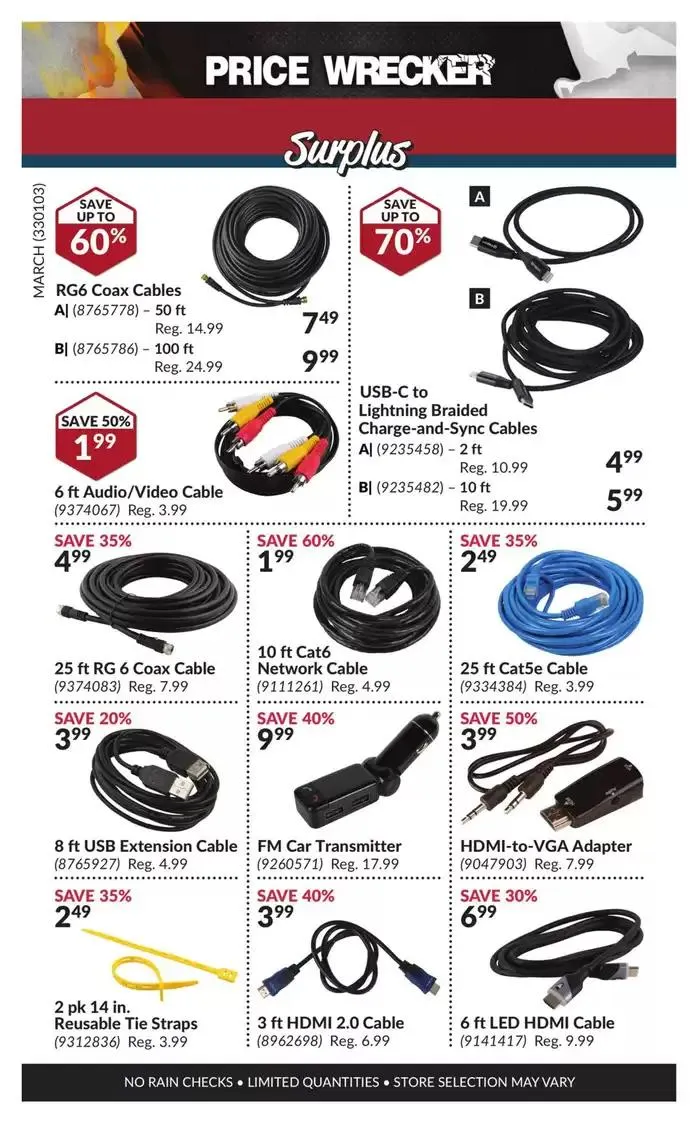 Price Wrecker from March 1 to March 31 2025 - flyer page 6