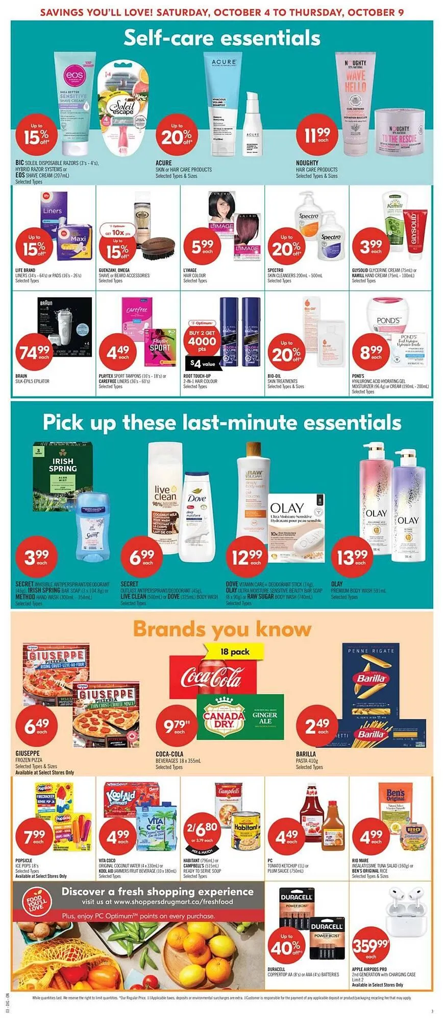 Shoppers Drug Mart flyer from October 4 to October 10 2025 - flyer page 21