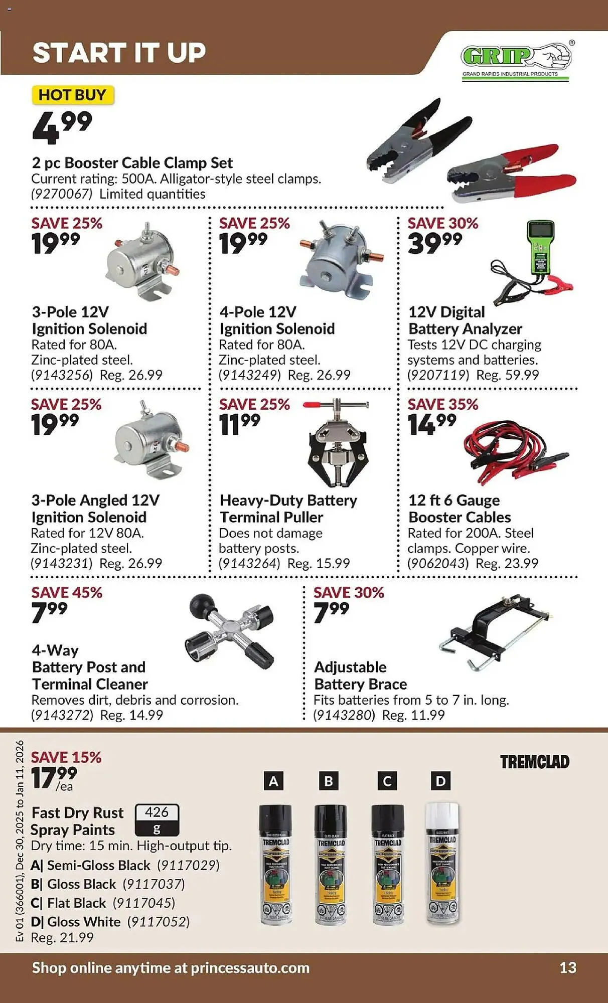 Princess Auto flyer from December 30 to January 11 2026 - flyer page 18