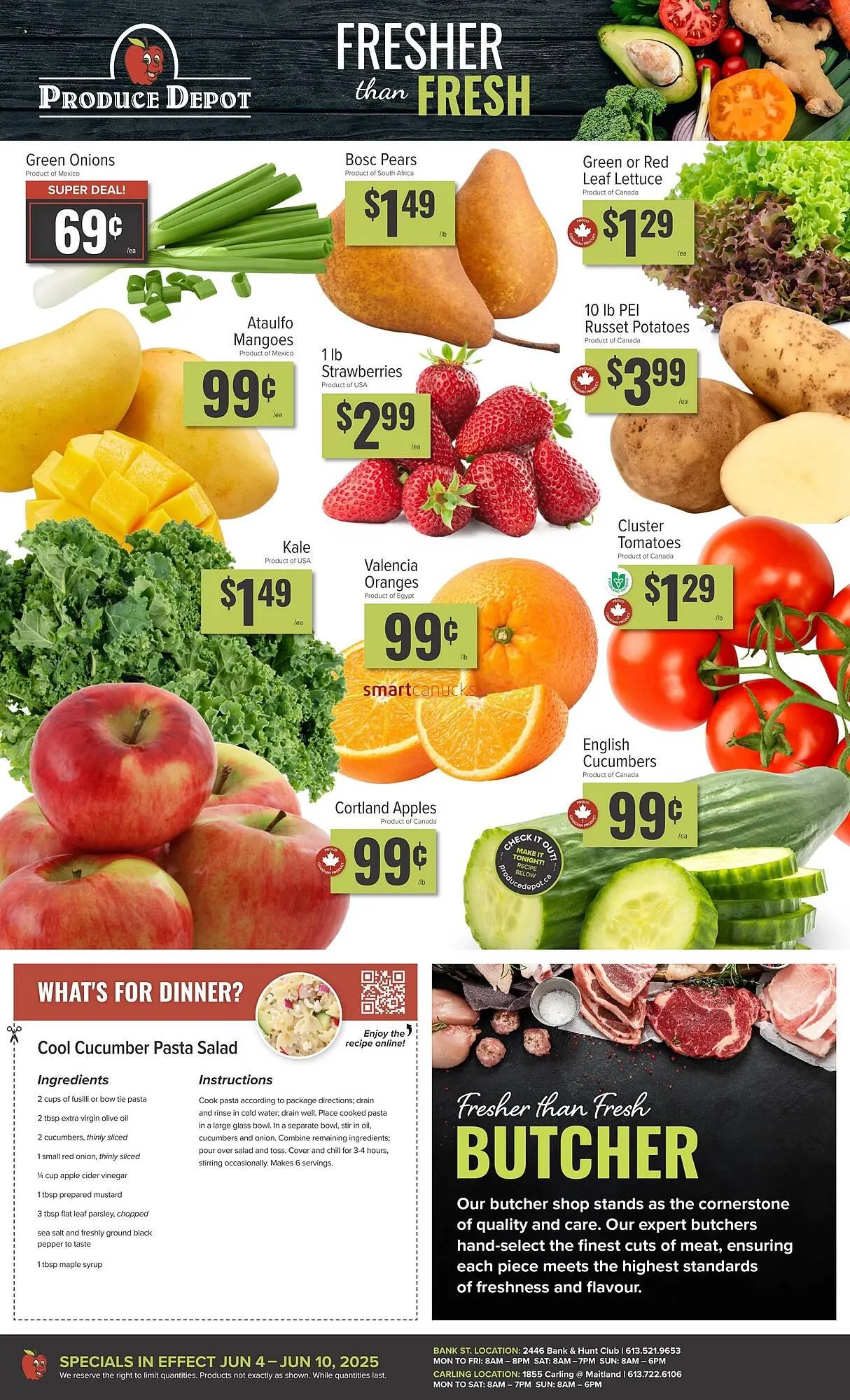 Produce Depot flyer - 1