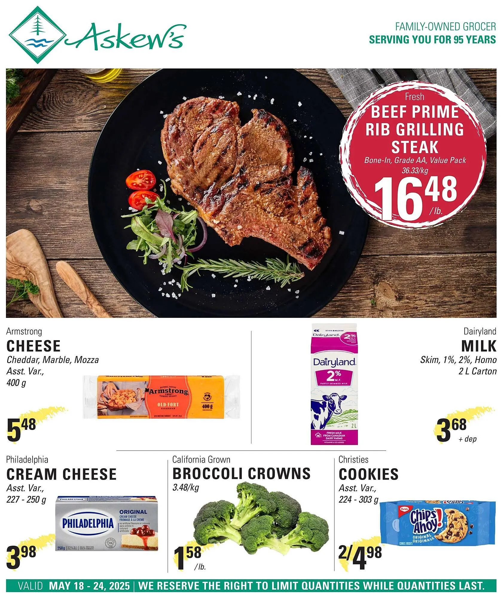 Askews Foods flyer from May 18 to May 24 2025 - flyer page 1