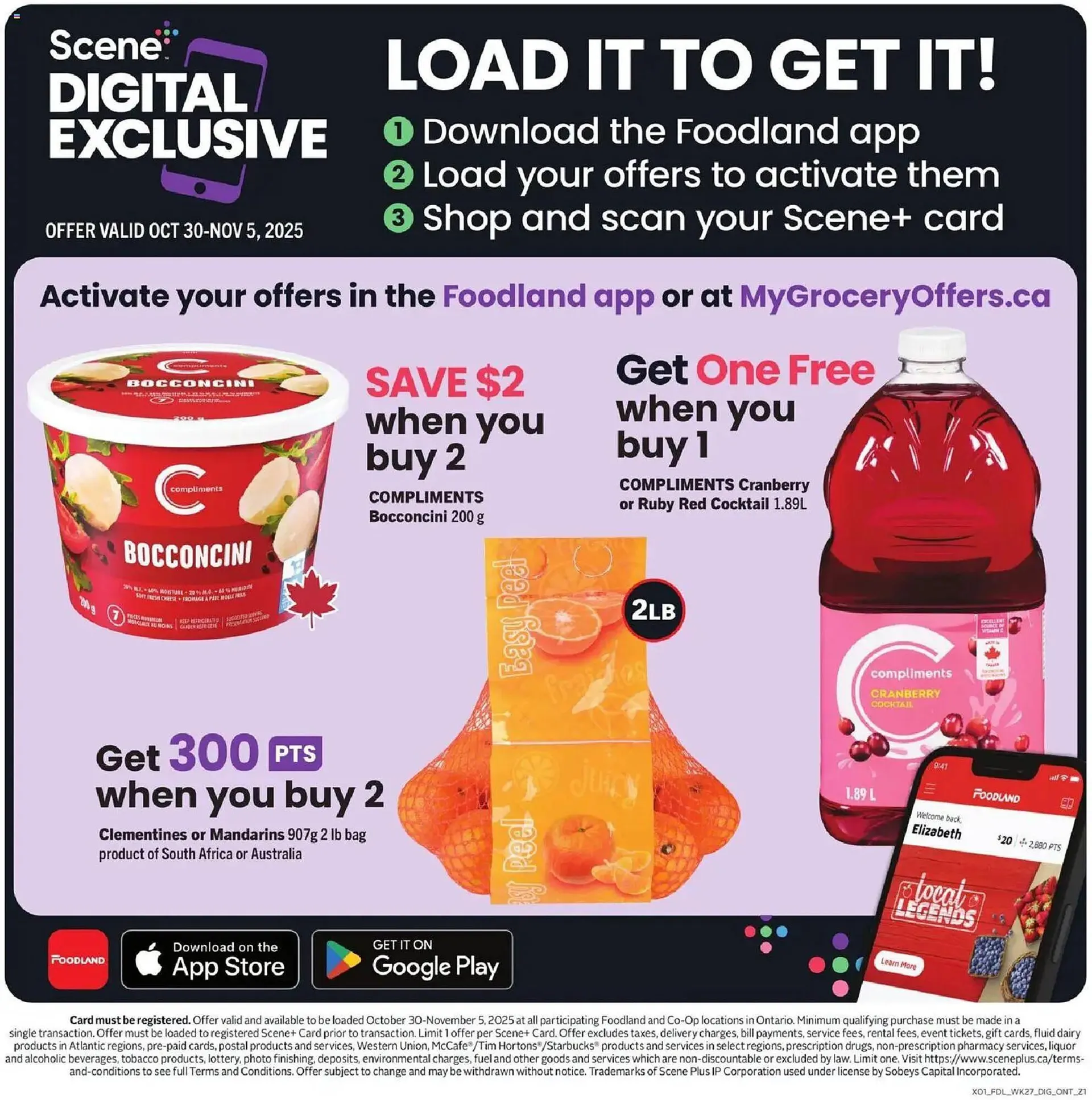Foodland flyer from October 30 to November 6 2025 - flyer page 8