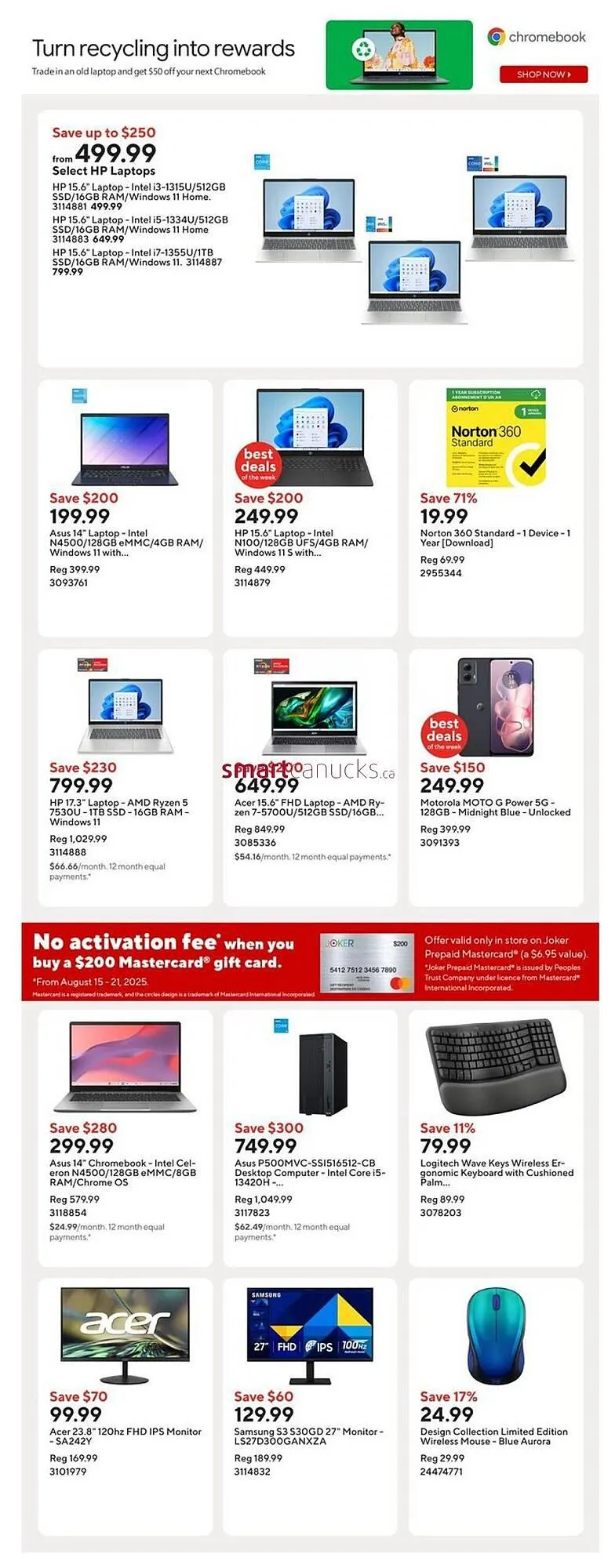 Staples flyer from August 15 to August 21 2025 - flyer page 7