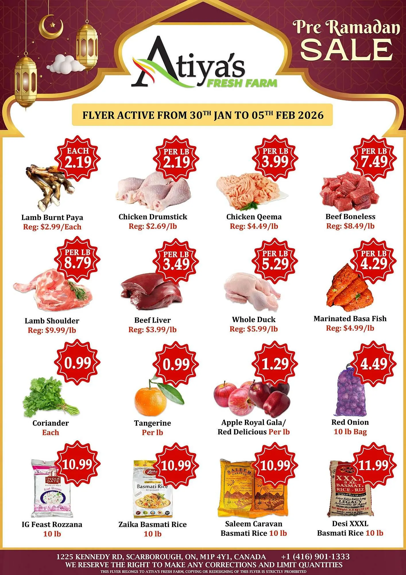 Atiyas Fresh Farm flyer - 1