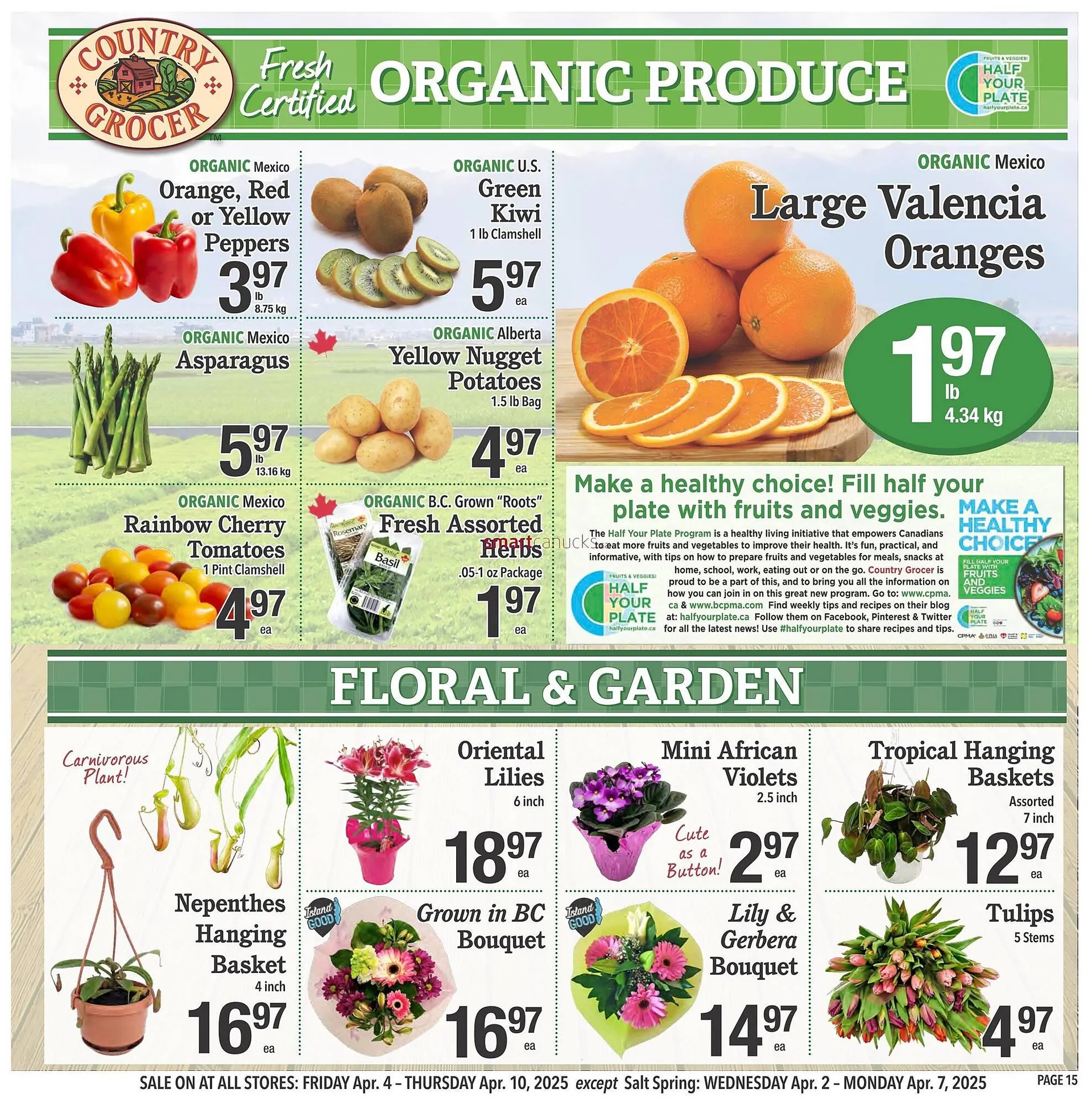 Country Grocer flyer from April 3 to April 9 2025 - flyer page 15