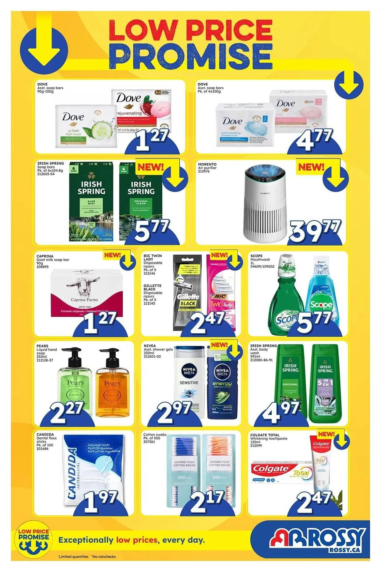 Rossy flyer from September 24 to October 29 2025 - flyer page 7