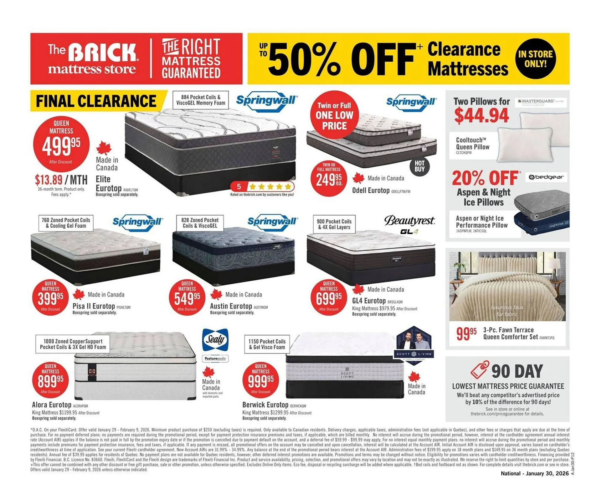 The Brick flyer from January 29 to February 9 2026 - flyer page 13