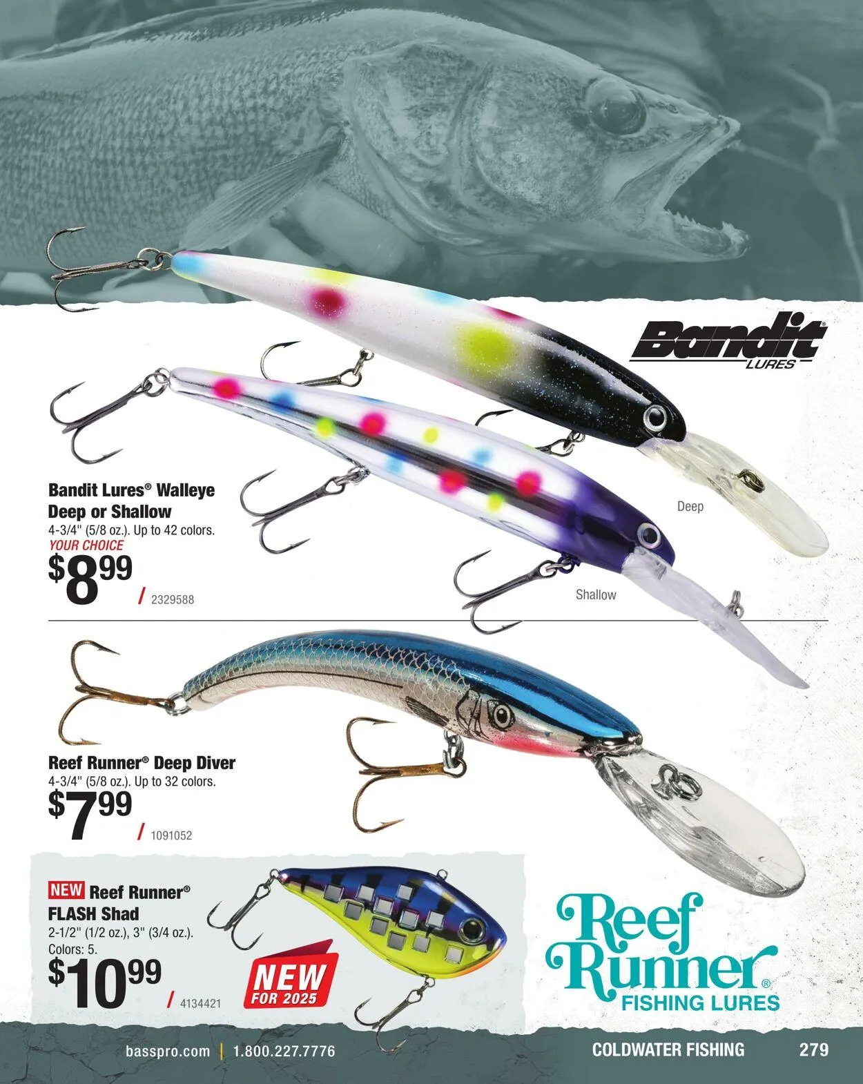 Bass Pro Current flyer from April 7 to April 21 2025 - flyer page 279