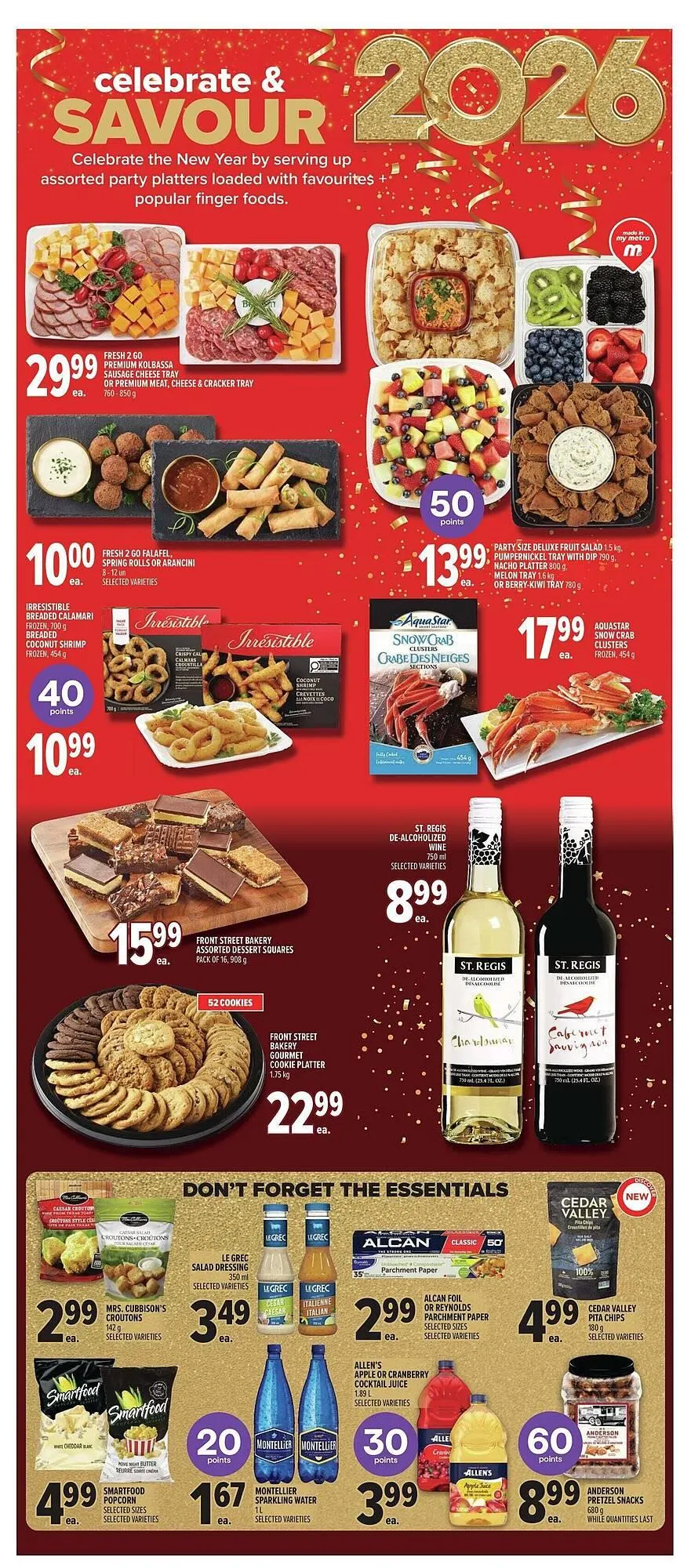 Metro flyer from December 26 to January 2 2026 - flyer page 8