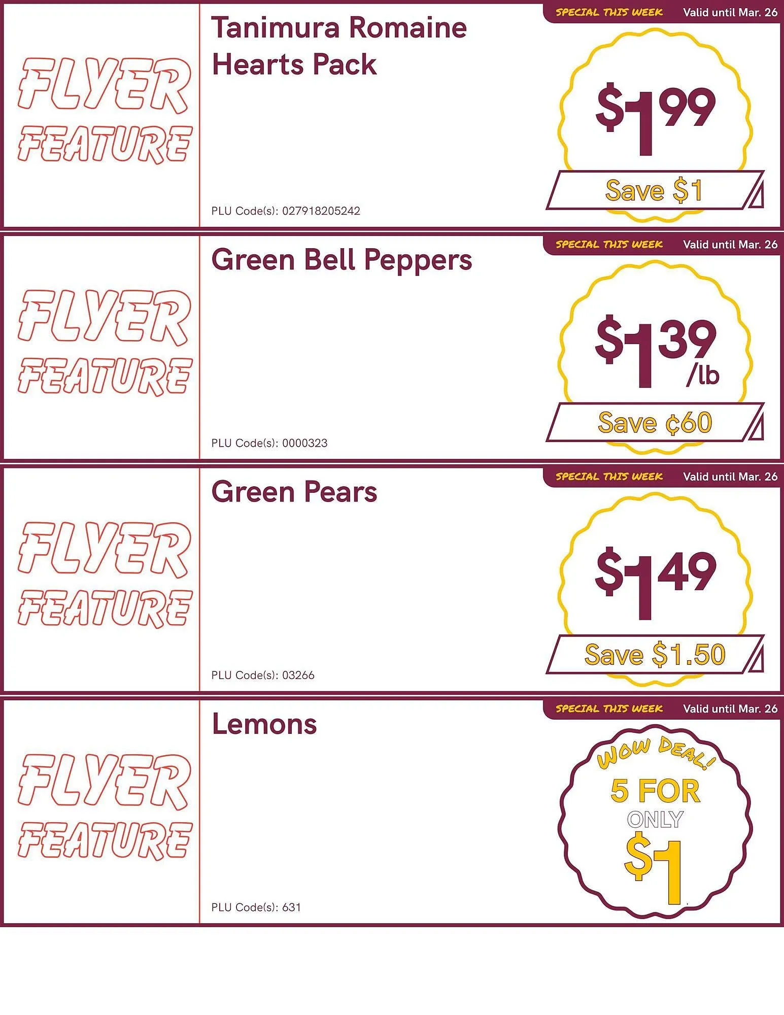 Berries Market flyer from March 20 to March 26 2025 - flyer page 4