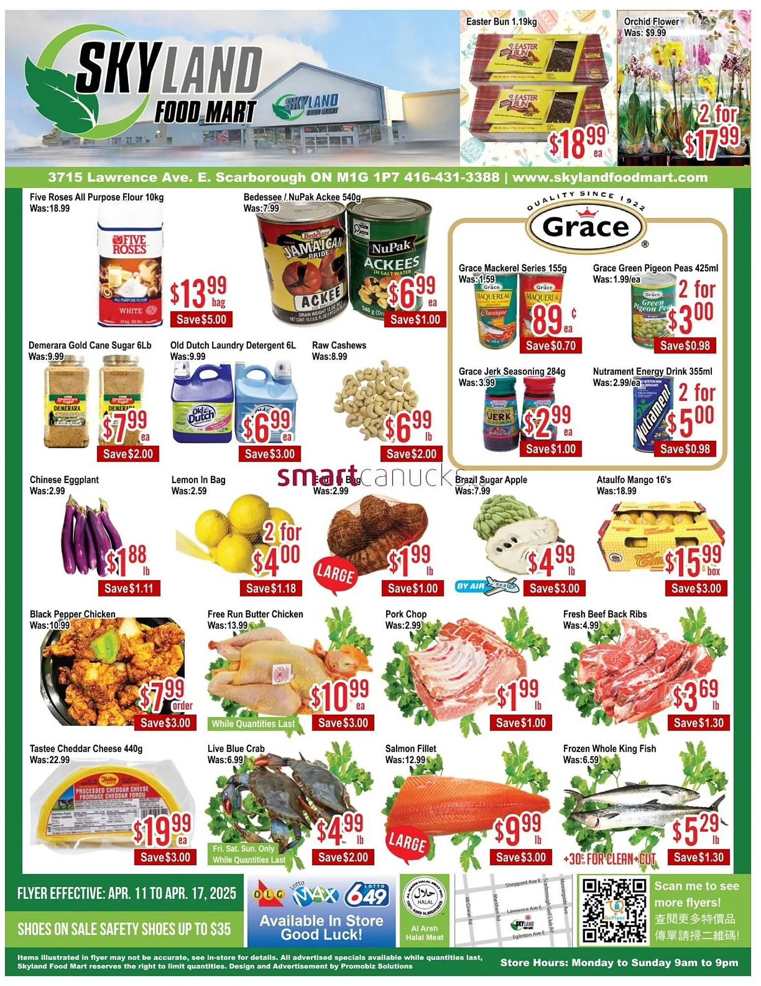 Skyland Foodmart flyer - 1