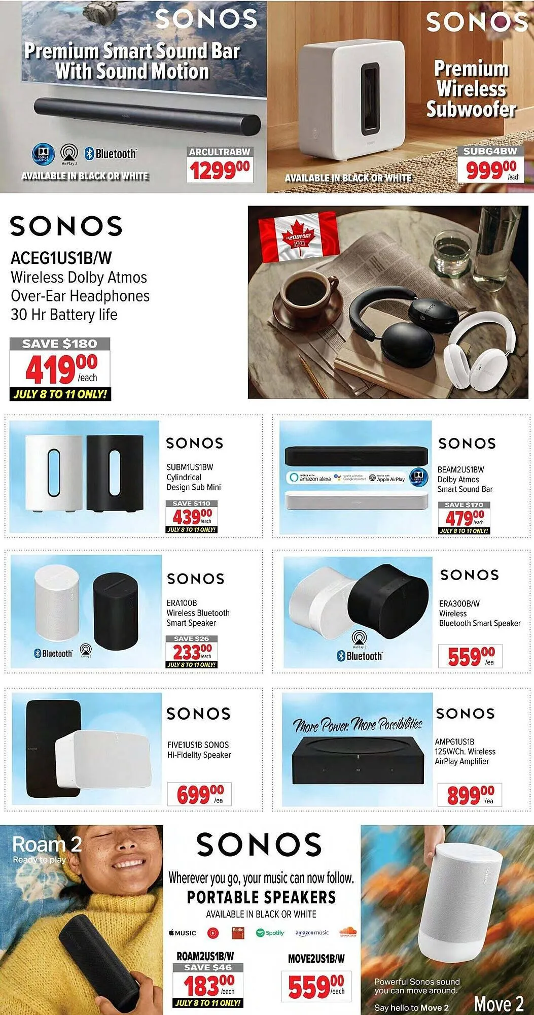 2001 Audio Video flyer from July 4 to July 10 2025 - flyer page 14