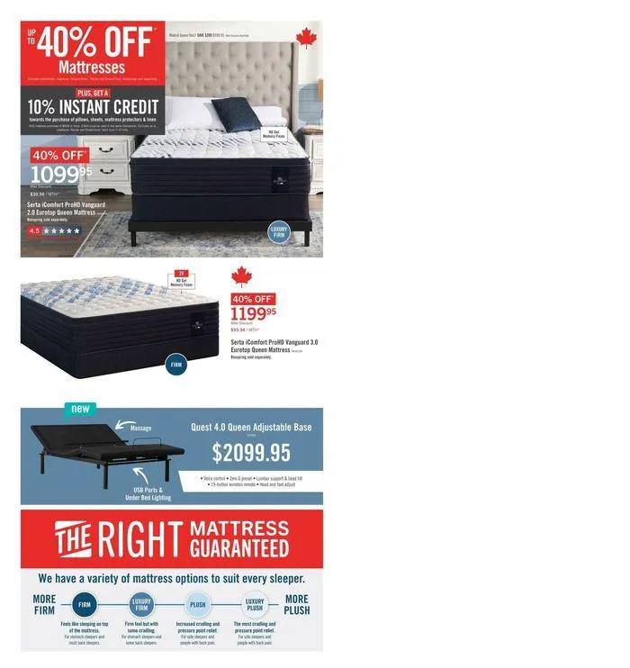 Brick Mattress Store from June 7 to June 19 2024 - flyer page 6