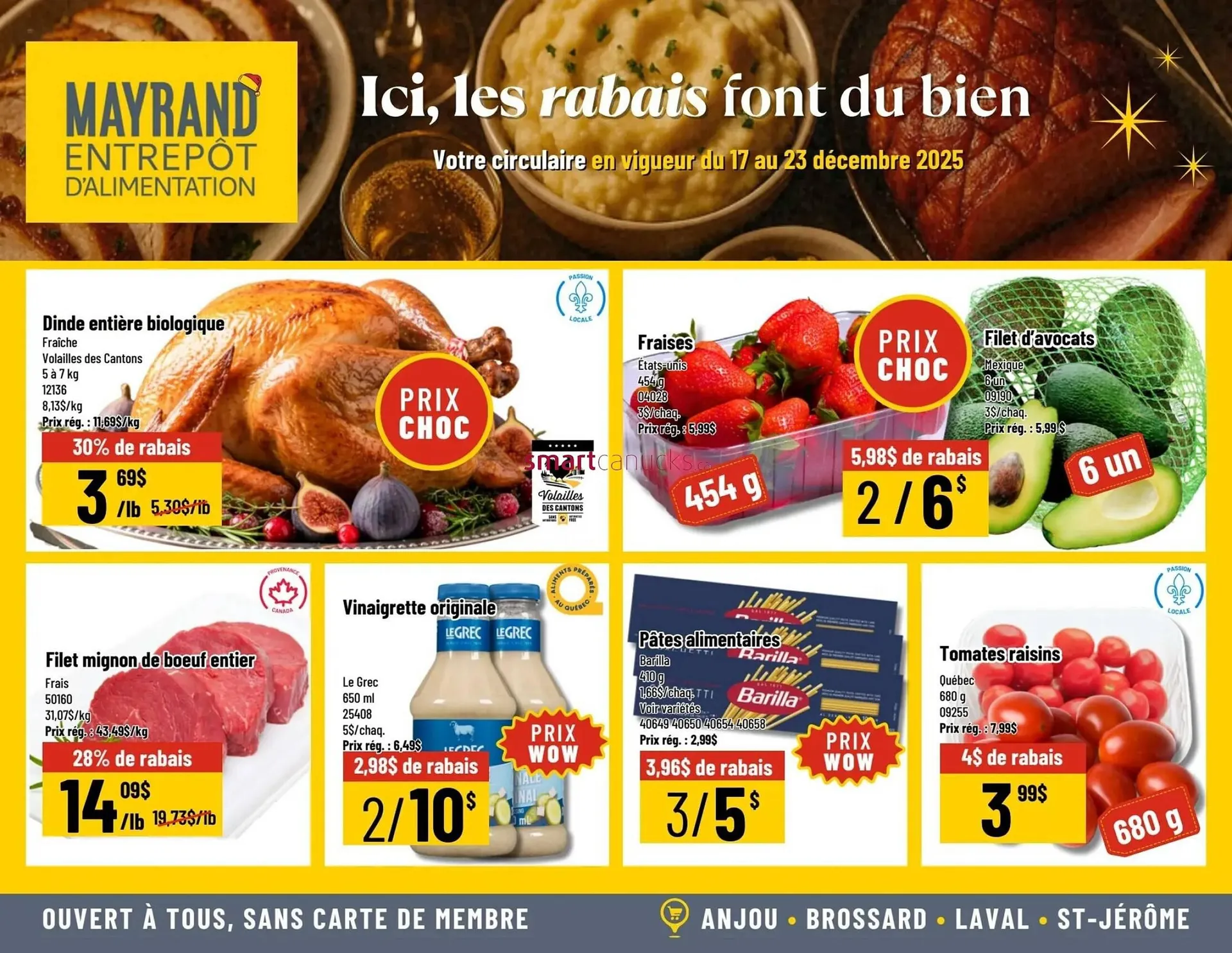 Mayrand flyer from December 17 to December 23 2025 - flyer page 1