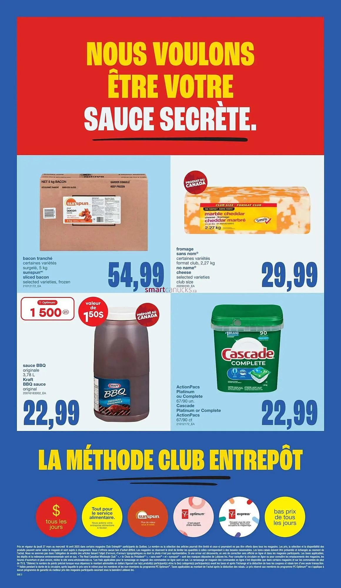 Wholesale Club flyer from March 27 to April 2 2025 - flyer page 2
