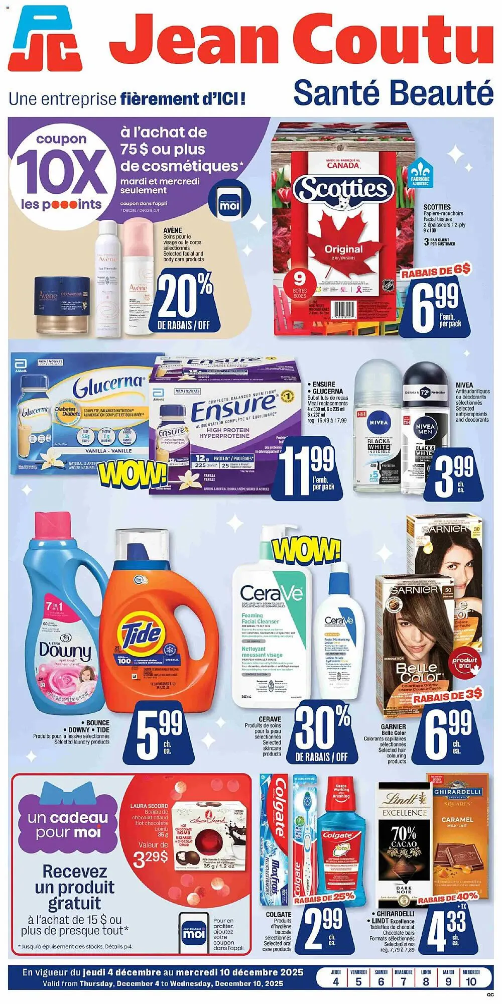 Jean Coutu flyer from December 4 to December 10 2025 - flyer page 1