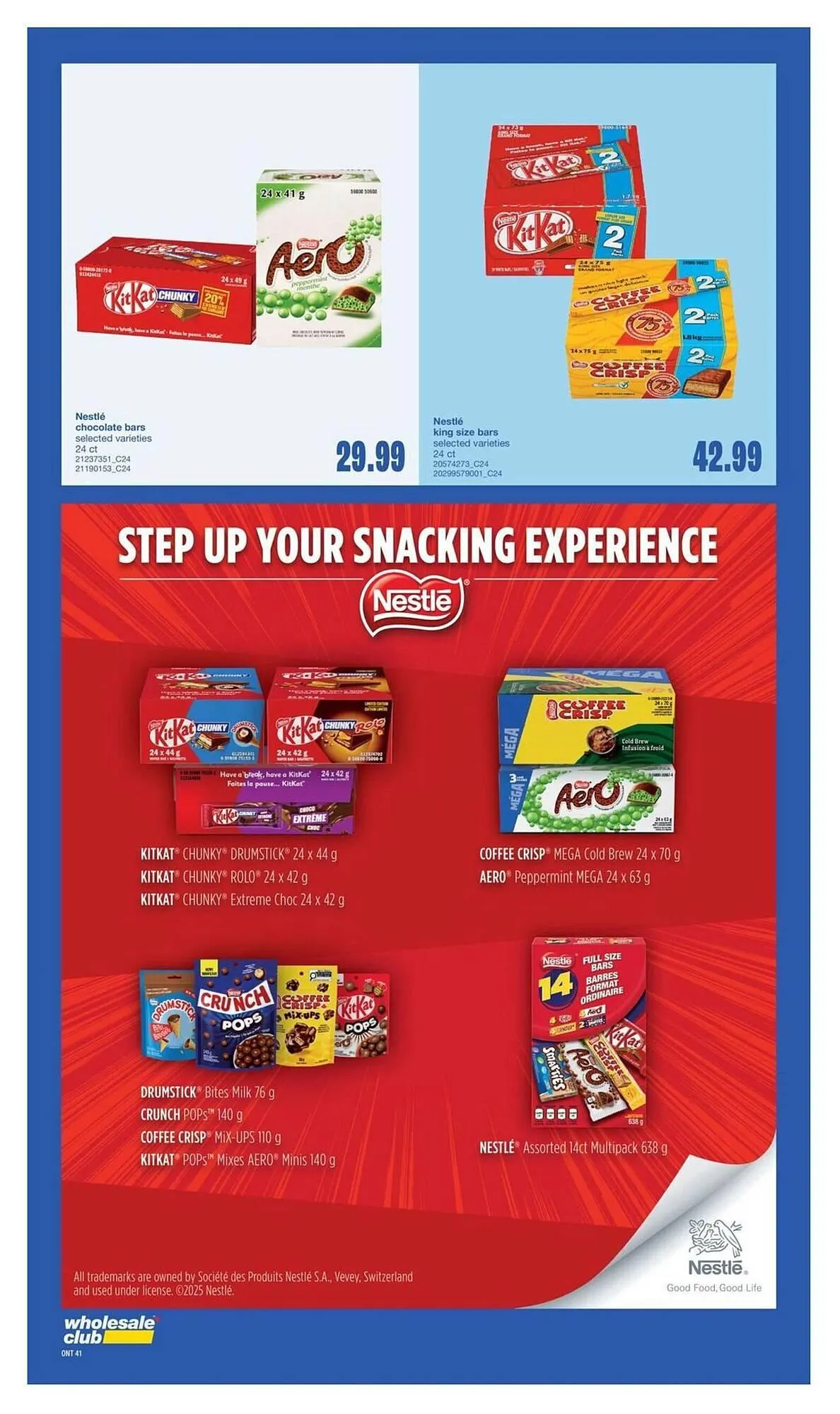 Wholesale Club flyer from July 31 to August 20 2025 - flyer page 46