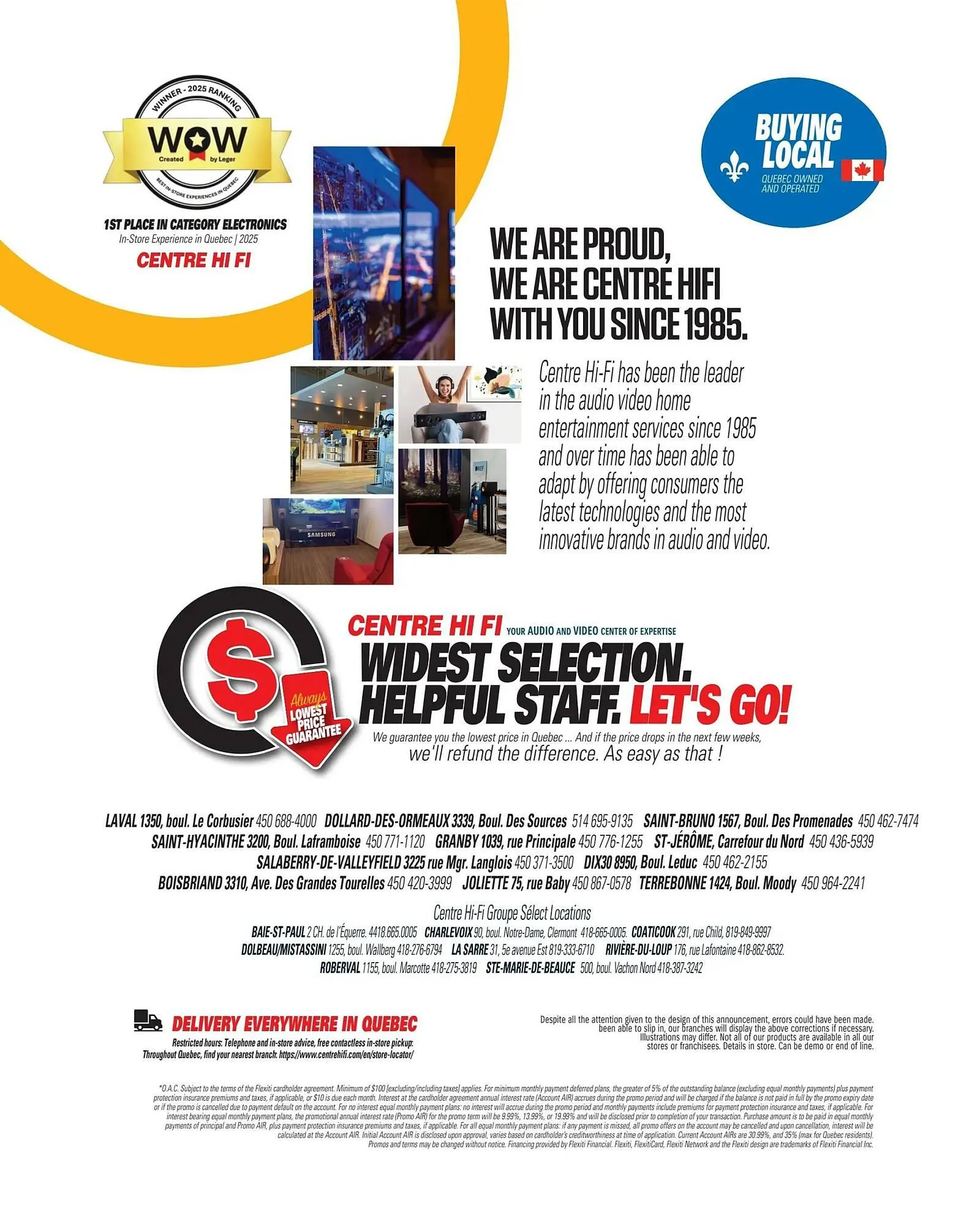 Centre Hi-Fi flyer from April 11 to April 17 2025 - flyer page 76