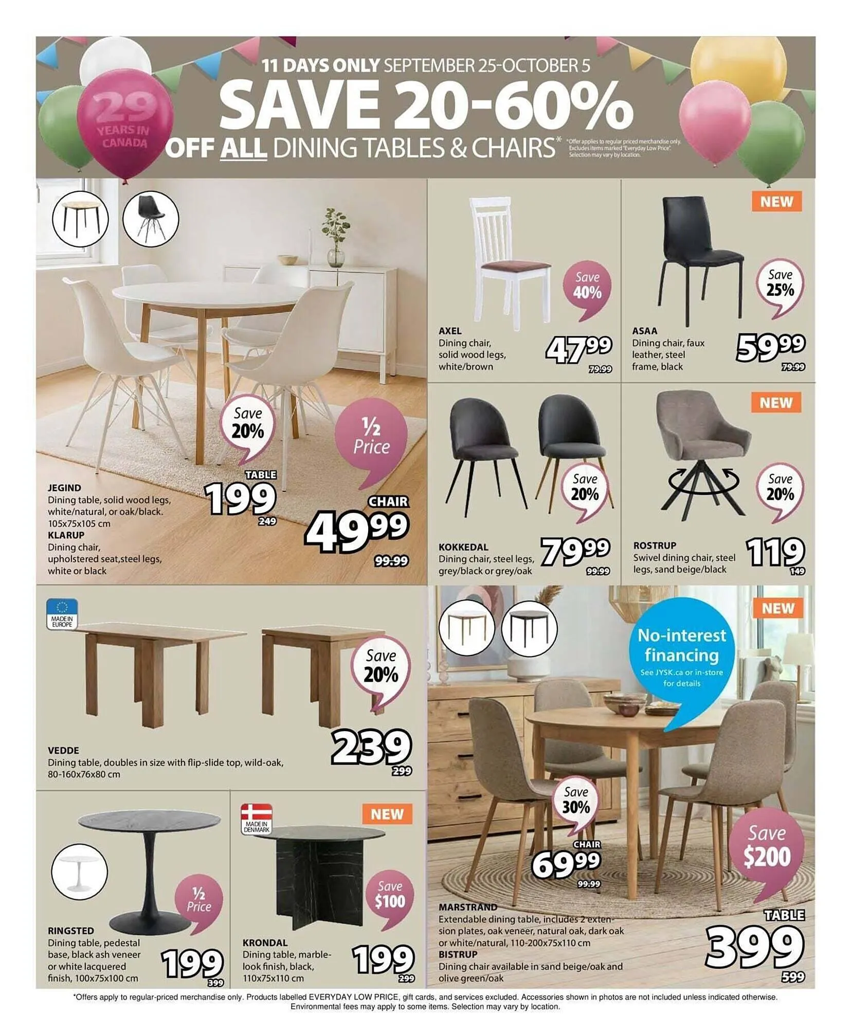 JYSK flyer from September 26 to October 3 2025 - flyer page 3