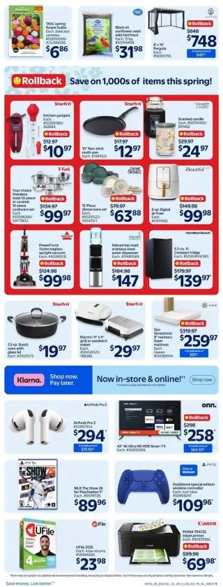Walmart Flyer from April 2 to April 8 2026 - flyer page 20
