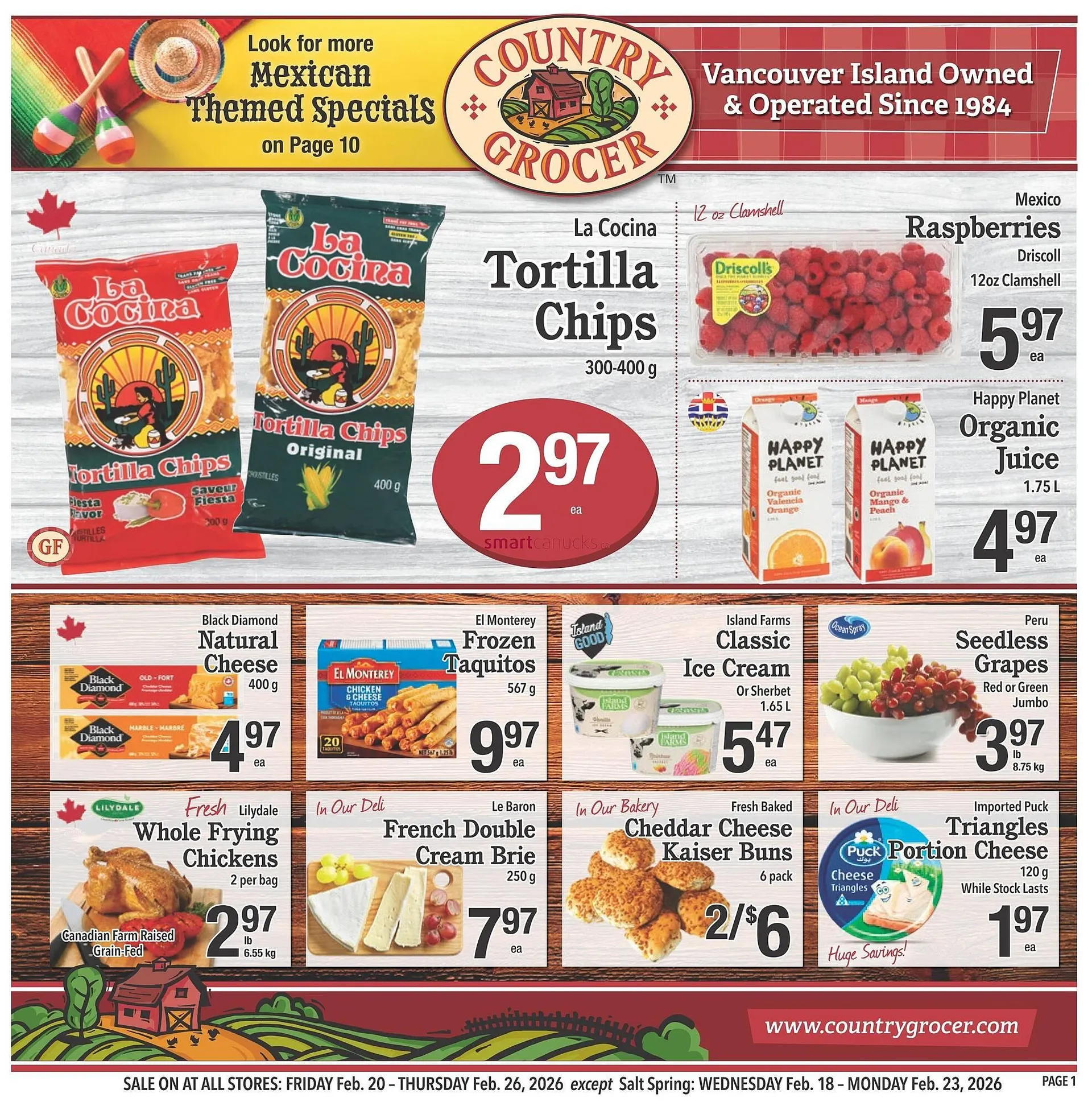 Country Grocer flyer - 1