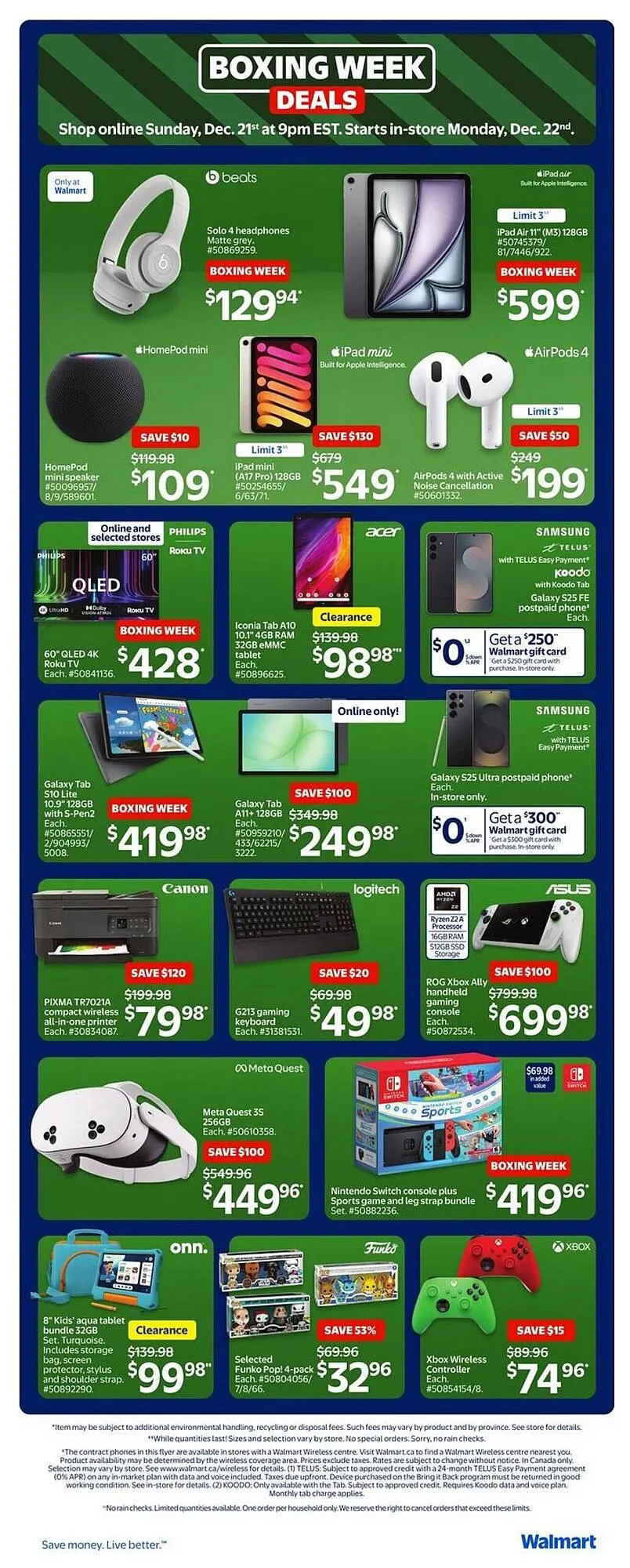 Walmart flyer from December 21 to December 31 2025 - flyer page 5