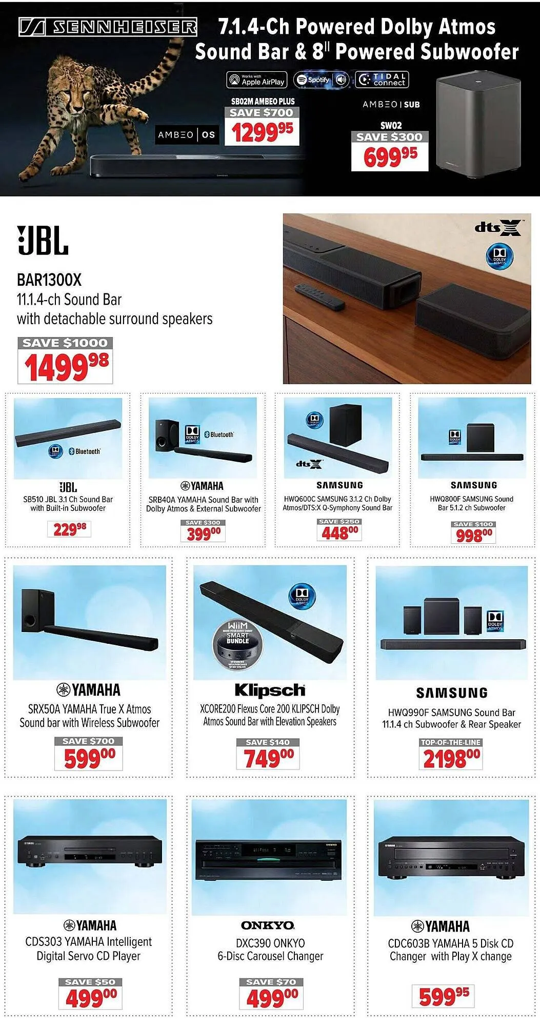 2001 Audio Video flyer from April 18 to May 1 2025 - flyer page 5