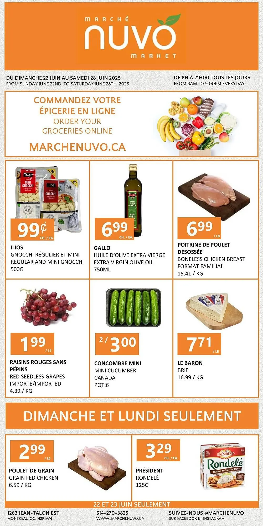 Marche Nuvo flyer - 1