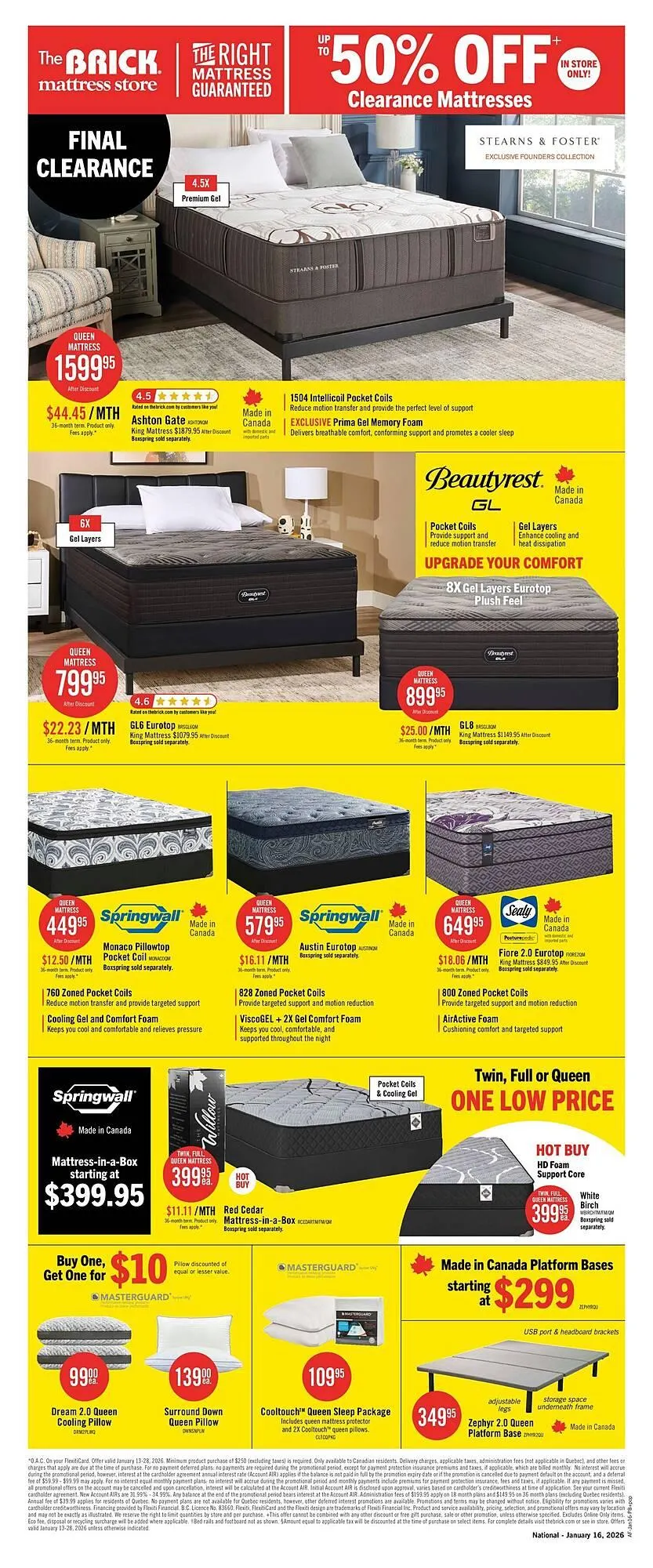 The Brick flyer from January 16 to January 19 2026 - flyer page 12