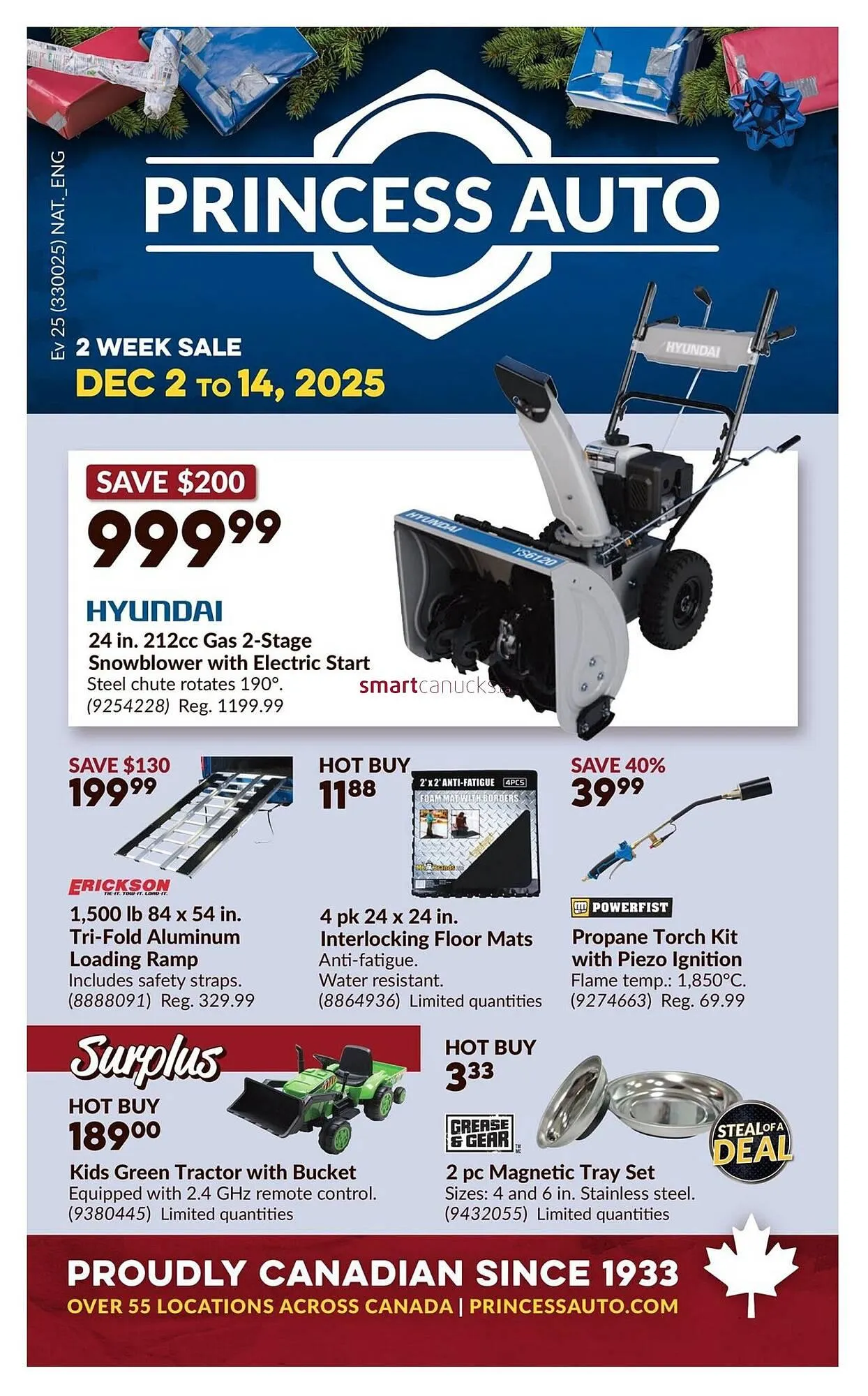 Princess Auto flyer - 1