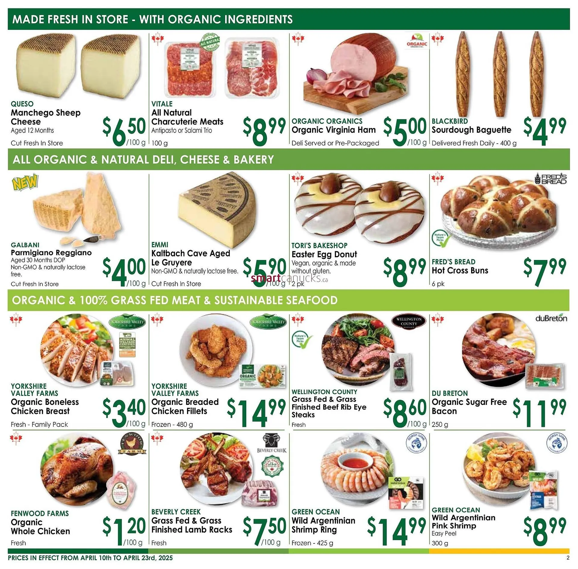 Nature's Emporium flyer from April 11 to April 17 2025 - flyer page 2