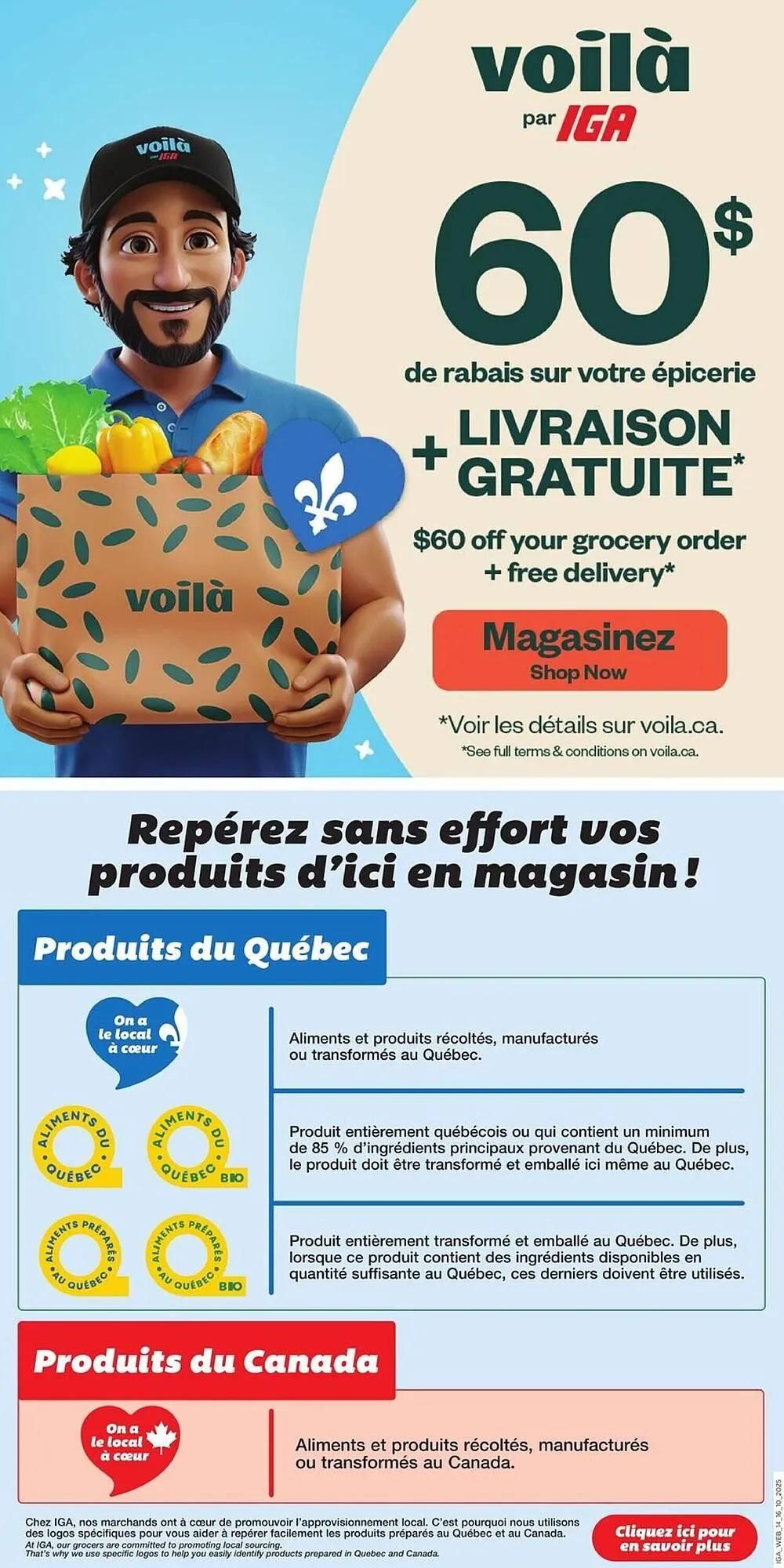 IGA flyer from October 15 to October 22 2025 - flyer page 16