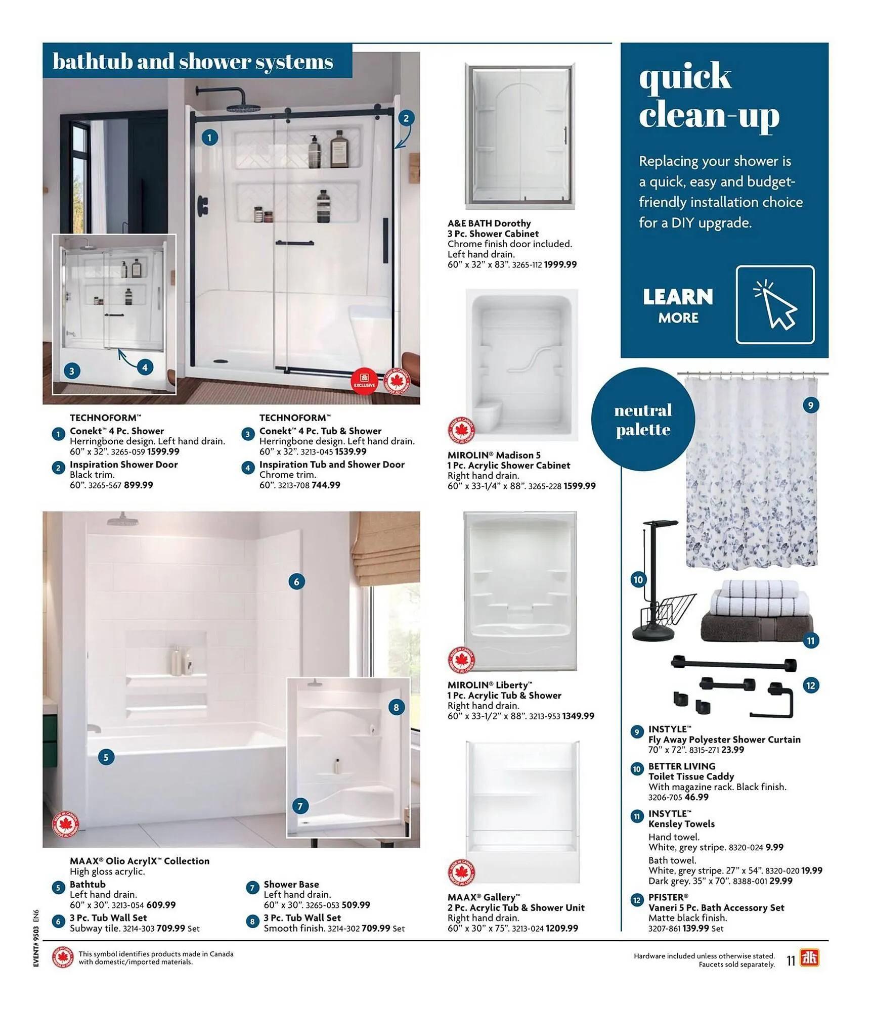 Home Hardware flyer from January 15 to April 8 2026 - flyer page 11