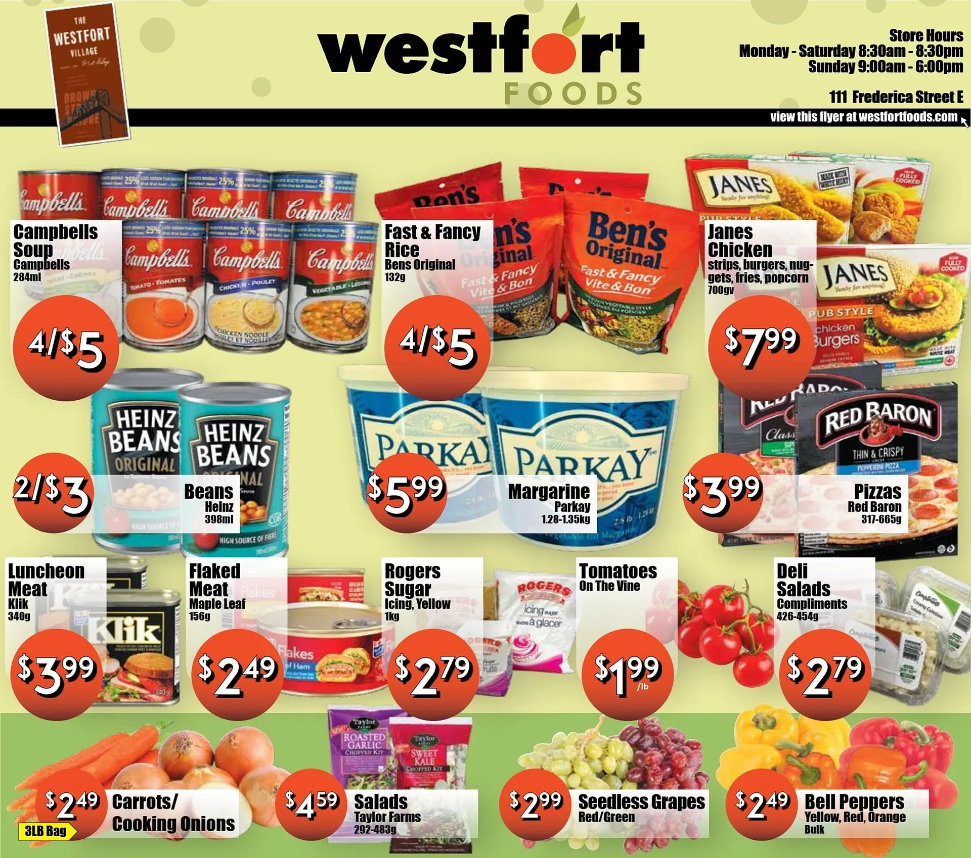Westfort Foods flyer from October 31 to November 6 2025 - flyer page 1
