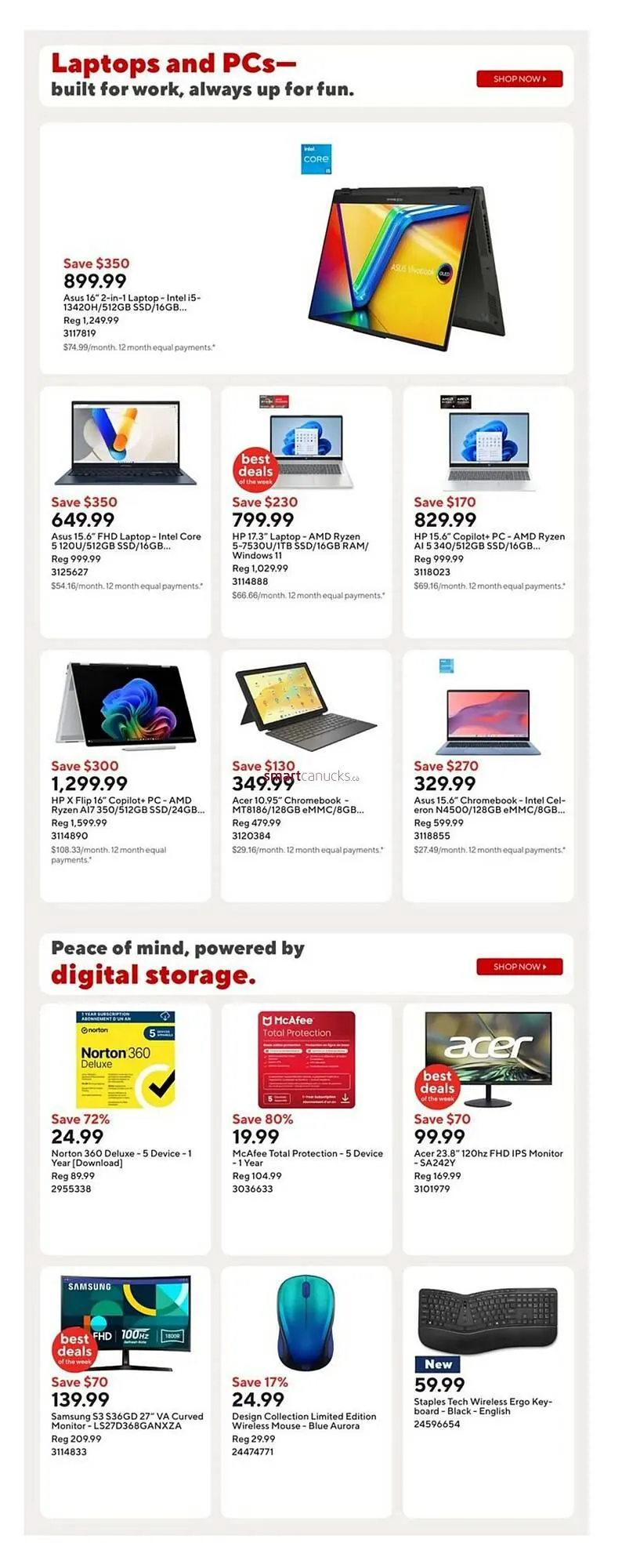 Staples flyer from November 7 to November 13 2025 - flyer page 5